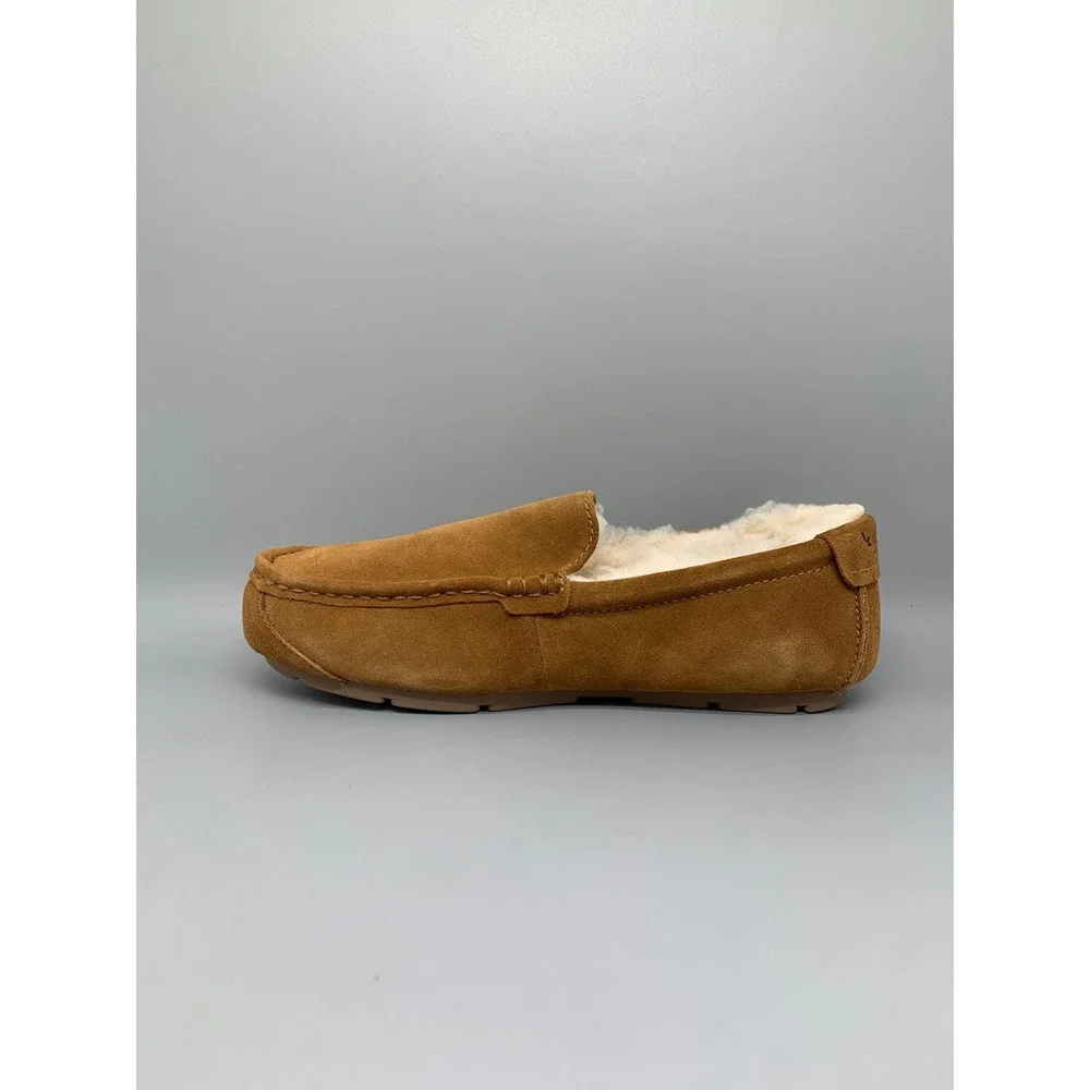 Koolaburra by UGG Tipton Chestnut Suede Slippers 1105893 Men's Sz 10 NEW‎